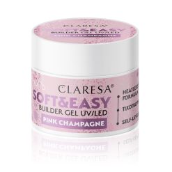 Alternative view of CLARESA - Soft&Easy Builder Gel 45ml Pink Champagne/Blinking Pink