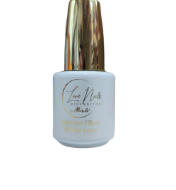LOVE NAILS - Recovery Fiber Base - WHITE LOVE 15ml
