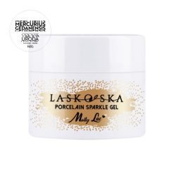 Porcelain Sparkle Gel LASKOVSKA Light Nude 50ml Molly Lac