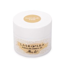 Alternative view of Porcelain Sparkle Gel LASKOVSKA Natural Pink 50ml Molly Lac