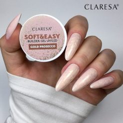 Alternative view of CLARESA - Soft&Easy Builder Gel 90ml Gold Prosecco/Dancing Sparkles