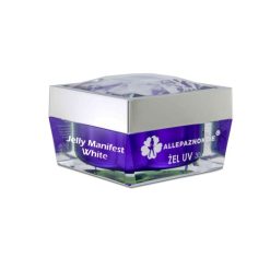 Alternative view of Jelly Manifest White 15ml Allepaznokcie