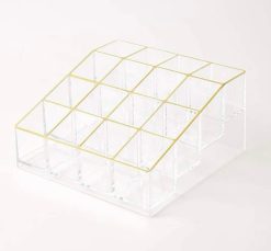 Contenitore In Plexiglass Oro