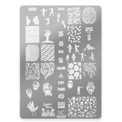 Piastrina Per Stamping - Zombie Love