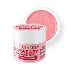 CLARESA - SOFT E EASY - GLIMMER PINK - 45gr