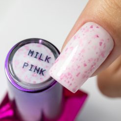 Alternative view of Molly Lac - Rubber Base Flakes - Milk & Pink 10gr