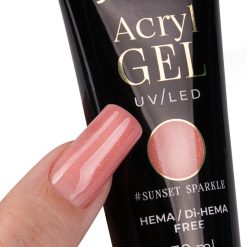 Alternative view of Molly Nails - Acrygel Sunset Sparkle - 30gr