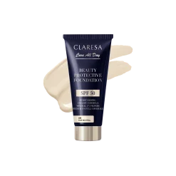 CLARESA - FONDOTINTA IDRATANTE CON SPF50 - 0N FAIR NEUTRAL 30ml