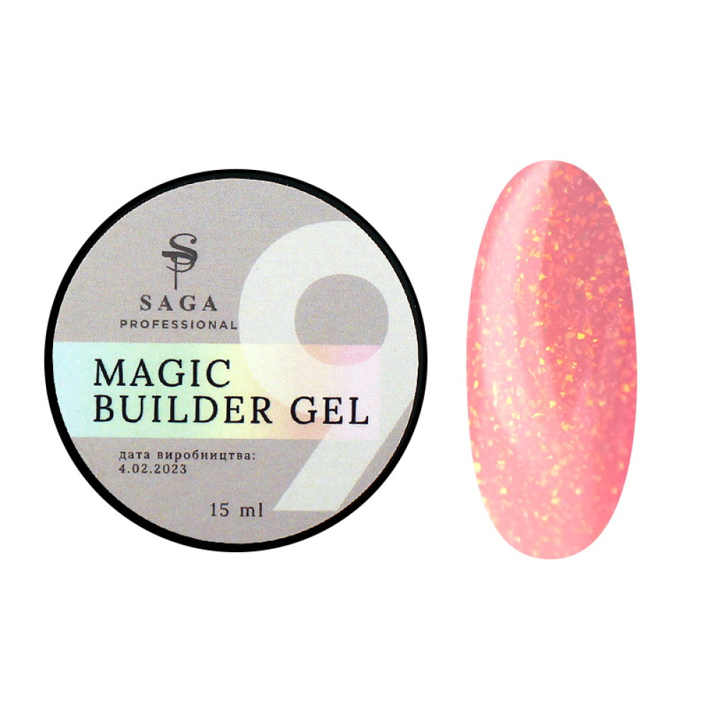 SAGA Professional - BUILDER GEL MAGIC n.09 - 15ml