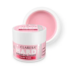 CLARESA - HARD & EASY BUILDER GEL - MILKY PINK - 12gr