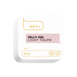 HEY LOVE - JELLY GEL LIGHT TAUPE - 20gr