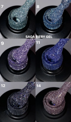 Alternative view of SAGA Professional - FIERY GEL n.08 - 10ml