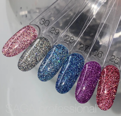 Alternative view of SAGA Professional - FIERY GEL n.30 - 9ml