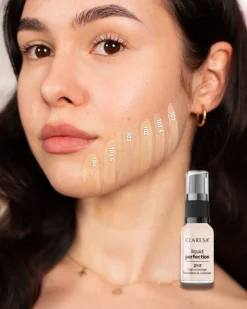 Alternative view of CLARESA - 2in1 FONDOTINTA LIQUIDO - LIGHT NUDE n.103,5  - 18gr