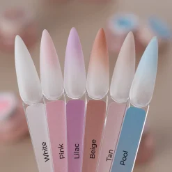 Alternative view of HEY LOVE - NAIL CUSHION SET WHITE - 6 COLOURS