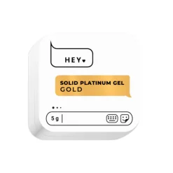 HEY LOVE - SOLID PLATINUM GEL - GOLD - 5gr